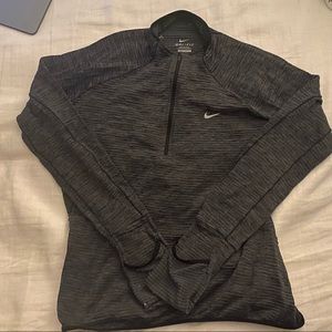 Nike Heathered Quarter Zip-up